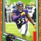 Terrell Suggs 2025 Score-A-Treat Pumpkins #171 Baltimore Ravens Football Card