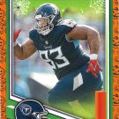 T'Vondre Sweat 2025 Score-A-Treat Pumpkins #91 Tennessee Titans Football Card