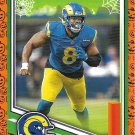 Jared Verse 2025 Score-A-Treat Pumpkins #164 Los Angeles Rams Football Card