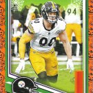 T.J. Watt 2025 Score-A-Treat Pumpkins #111 Pittsburgh Steelers Football Card