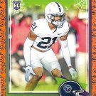 Kevin Winston Jr. 2025 Score-A-Treat Pumpkins Rookie #97 Tennessee Titans Football Card
