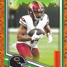 Olamide Zaccheaus 2025 Score-A-Treat Pumpkins #60 Chicago Bears Football Card