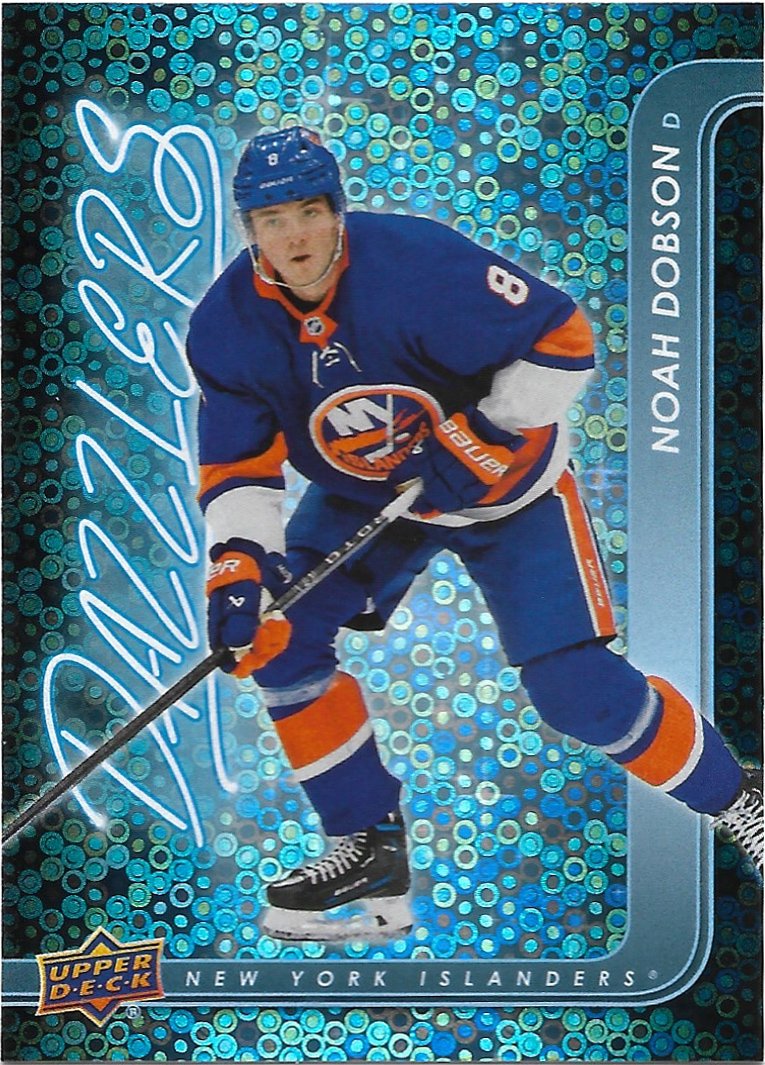 Noah Dobson 2024-25 Upper Deck Dazzlers #DZ-50 New York Islanders Hockey Card