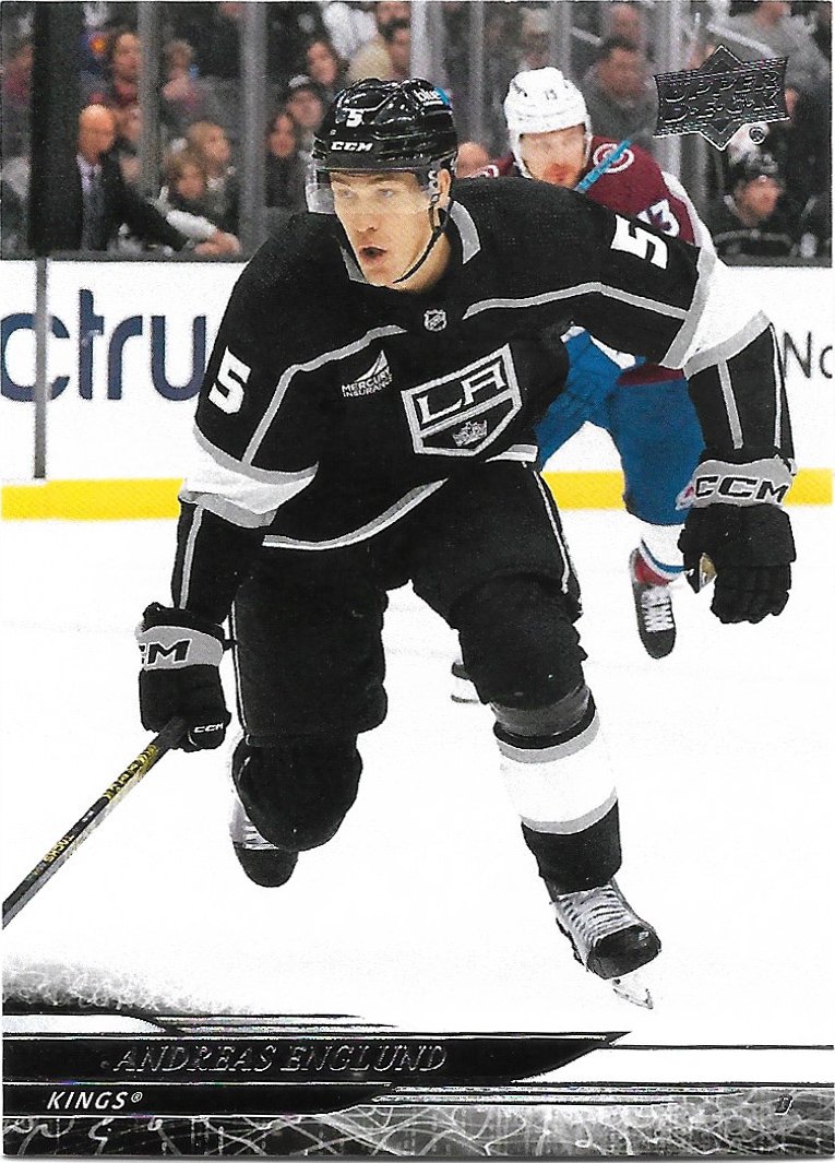 Andreas Englund 2024-25 Upper Deck #327 Los Angeles Kings Hockey Card