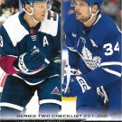 Nathan MacKinnon, Auston Matthews 2024-25 Upper Deck #449 Avalanche, Maple Leafs Hockey Card