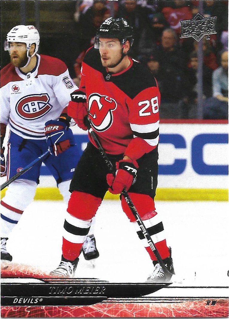 Timo Meier 2024-25 Upper Deck #113 New Jersey Devils Hockey Card
