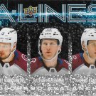 Valeri Nichushkin, Nathan MacKinnon, Mikko Rantanen 2024-25 Upper Deck A-Lines #AL-8 Hockey Card