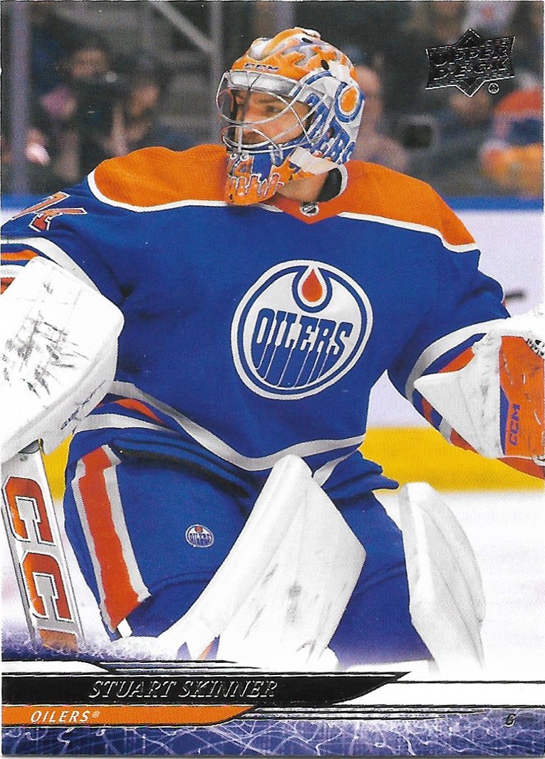 Stuart Skinner 2024-25 Upper Deck #75 Edmonton Oilers Hockey Card