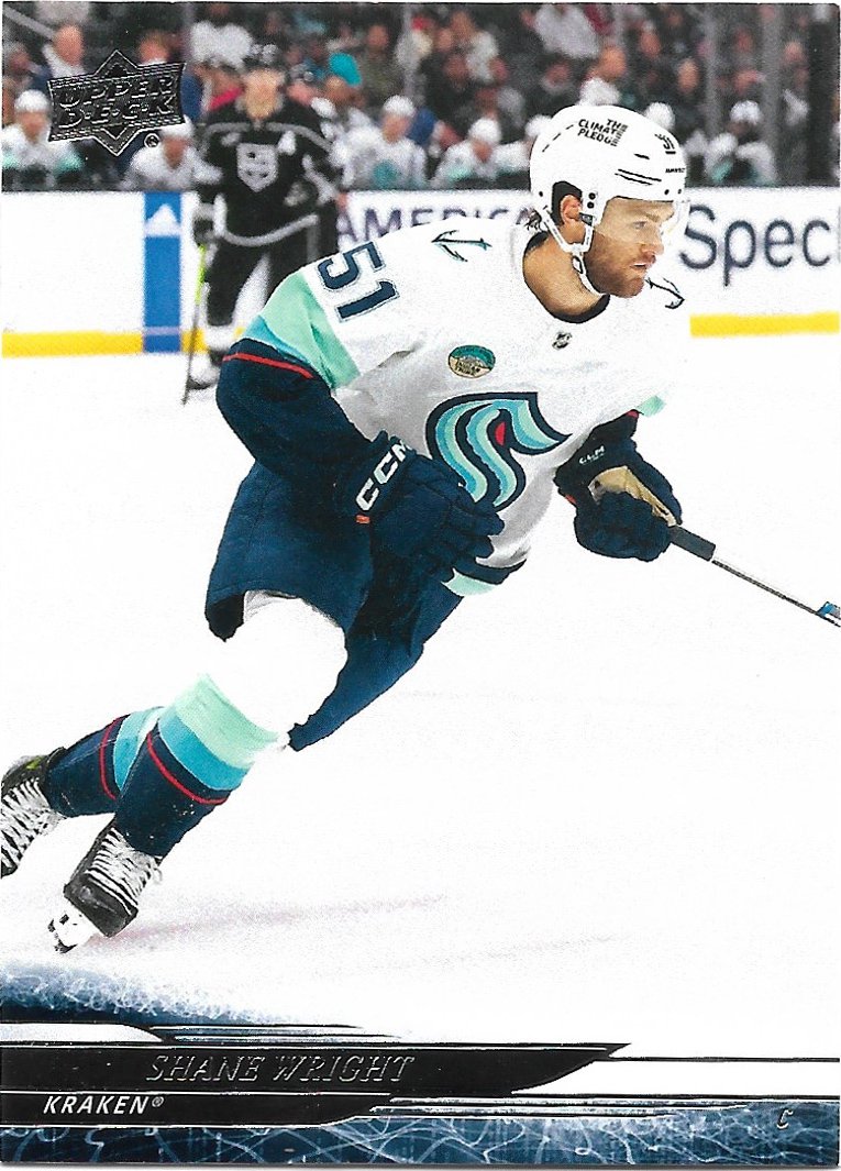 Shane Wright 2024-25 Upper Deck #397 Seattle Kraken Hockey Card