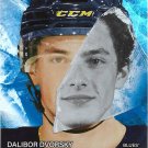 Dalibor Dvorsky 2025-26 Upper Deck UD Portraits Rookie #P-22 St. Louis Blues Hockey Card