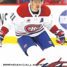 Brendan Gallagher 2025-26 Upper Deck #89 Montreal Canadiens Hockey Card
