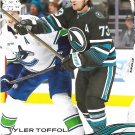 Tyler Toffoli 2025-26 Upper Deck #140 San Jose Sharks Hockey Card