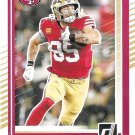 George Kittle 2025 Donruss #59 San Francisco 49ers Football Card