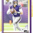 J.J. McCarthy 2025 Donruss #57 Minnesota Vikings Football Card