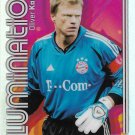 Oliver Kahn 2025-26 Topps Bundesliga Chrome Illumination #ILU-6 Bayern Munchen Soccer Card Oliver Kahn 2025-26 Topps Bundesliga Chrome Illumination #ILU-6 Bayern Munchen Soccer Card