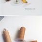 Wooden pure copper belt wall-mounted paper roll holder