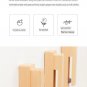 Black walnut simple coat hook
