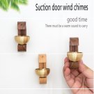 Black walnut magnetic suction household doorbell