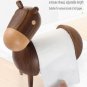 North American black walnut creative little donkey tissue holder