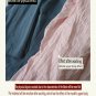 Pure cotton gauze, soft, absorbent, breathable and quick-drying couple nightgown