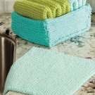 100% Cotton Knit Wash Cloth Set