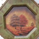 Decorative Plate with Trees
