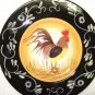 Ceramic rooster Plates