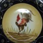 Ceramic Rooster Dinner Plates