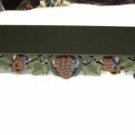 Wooden Grapes Shelf