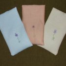 Lavender Embroidered Pillows (Small)