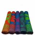 Plastic Floor Mat 6x3 Ft Traditional Indoor & Outdoor Mat Lightweight & Washable Home Flooring