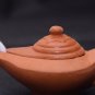 Aladdin Clay Oil Lamp with Separate Lid Clay lamp Puja lamp Home decors With Cotton Wicks