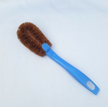 Scrubbing Brush With Handle Natural Coconut Husk Coir Fiber Dish Cleaning Floor  Multipurpose Brush
