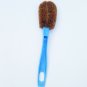 Scrubbing Brush With Handle Natural Coconut Husk Coir Fiber Dish Cleaning Floor  Multipurpose Brush