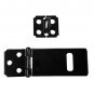 Hasp Gate Door Shed Latch Lock Black Iron with Free Nails Lock For Small Boxes Doors Cupboards
