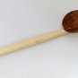 Coconut Shell Curry Spoon with Wooden Handle Natural Eco Friendly Kitchen Utensil High Quality