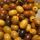 20 VINTAGE BAKELITE JEWELRY MAKING LOOSE BEADS 10MM MIX LOT