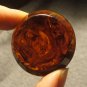 VINTAGE BAKELITE CATALIN TORTOISE/ROOTBEER JEWELRY PENDANT,BEAD,BUTTON