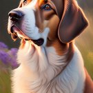 Charming Dog Portrait - Custom Pet Artwork Digital Download
