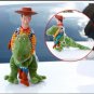 Toy Story Woody ride Dinosaur Rex Car Hanging Decoration Doll toys