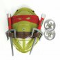 Freeshipping TMNT Teenage Mutant Ninja Turtles Costume Shell & Weapon X set