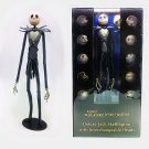 One Nightmare Before Christmas Jack Skellington w/ Interchangeable Heads Figure