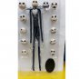 Fun Nightmare Before Christmas Jack Skellington w/ Interchangeable Heads Figure