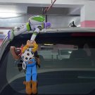 Great Toy Story Sheriff Woody help Buzz Outside Car/Motorcycle Hang Doll toy