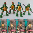 Cool 4 PCS NECA Teenage Mutant Ninja Turtles Color Headband Figures Toys set