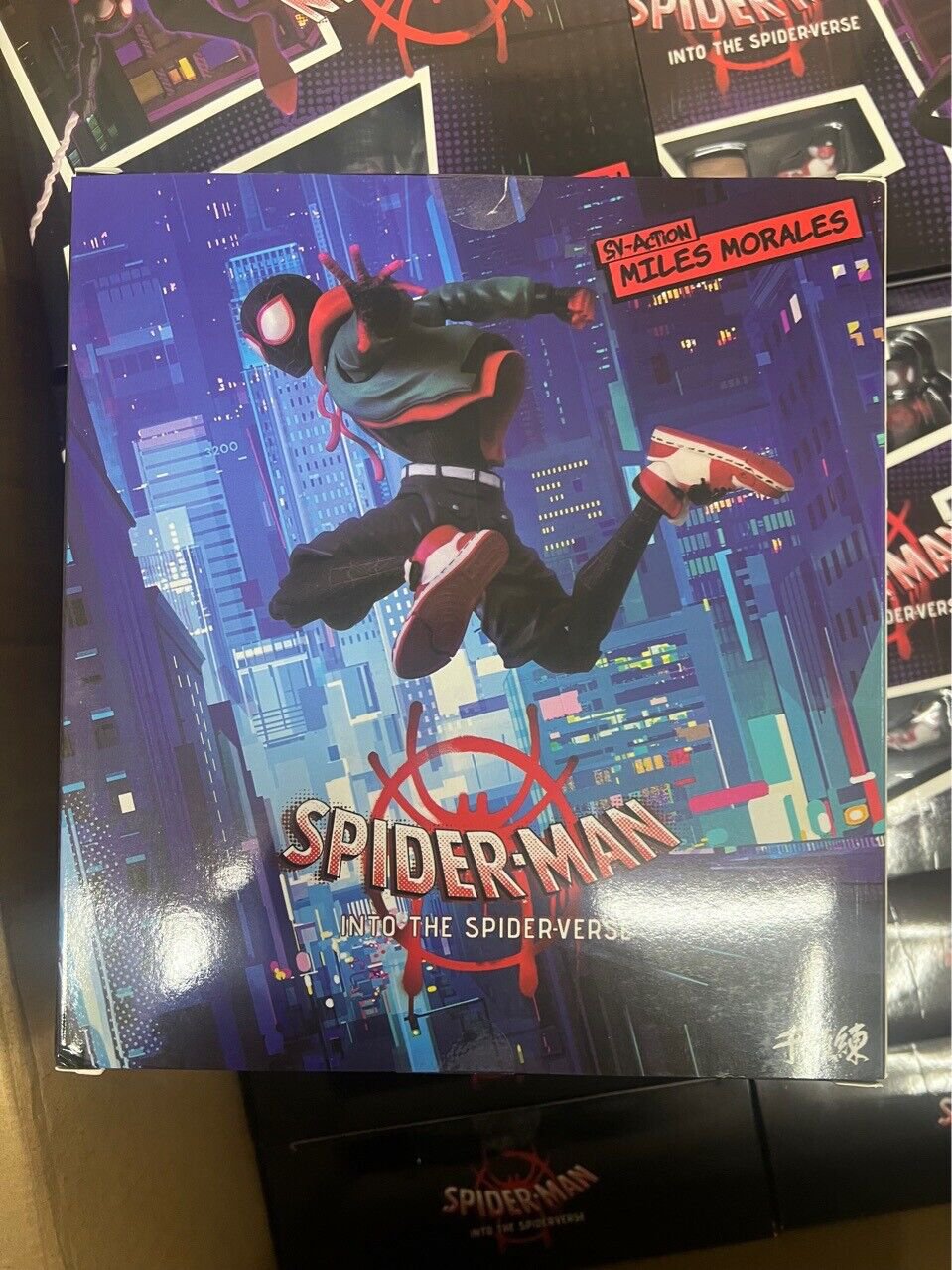 Spider-Man: Across The Spider-Verse Miles Morales 13cm Action Figure New In Box