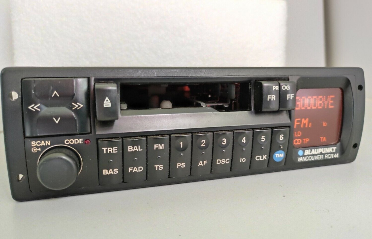 Blaupunkt Vancouver RCR 44 FM Tape Cassette Stereo RDS Radio 7643782010