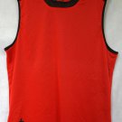 SPALDING REVERSIBLE On Court Basketball Shirt Jersey Red / Black Size L Large