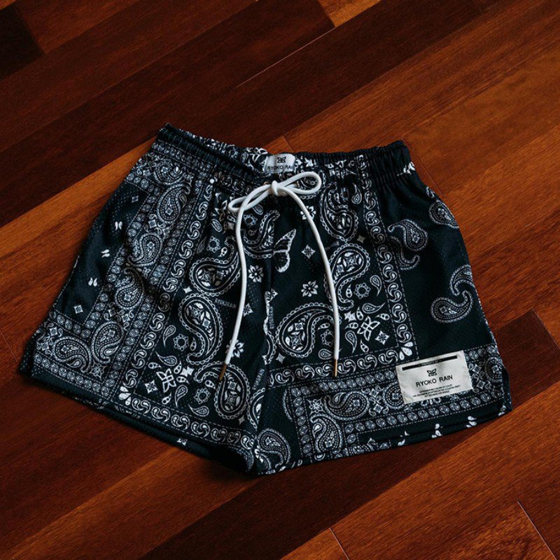 Men fitness shorts beach training pants street trend sweatpants mesh breathable Men shorts
