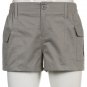 Rapcopter y2k Solid Cargo Shorts Pockets Elastic Band Low Waisted Shorts
